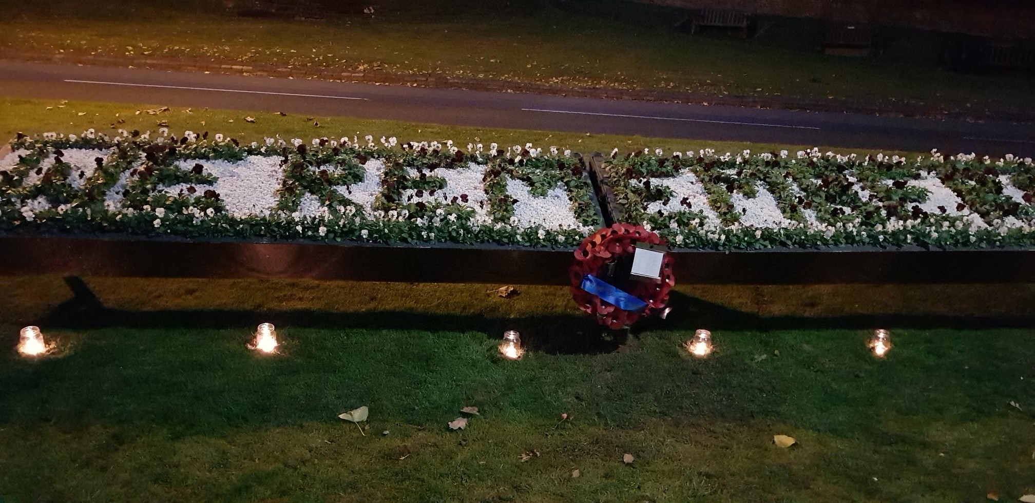 Mancetter Remembers - A tribute to the fallen on the Village Green to commemorate the WW1 centenary anniversary in 2018